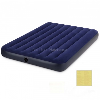 Materac dmuchany 191x137x22 cm dwuosobowy  INTEX 68758