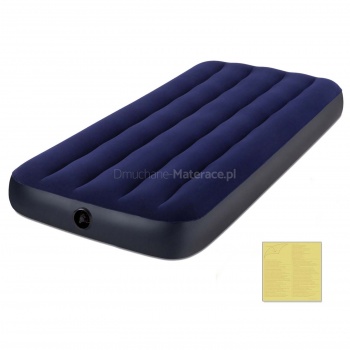 Materac dmuchany 191x76x22 cm jednoosobowy INTEX 68950