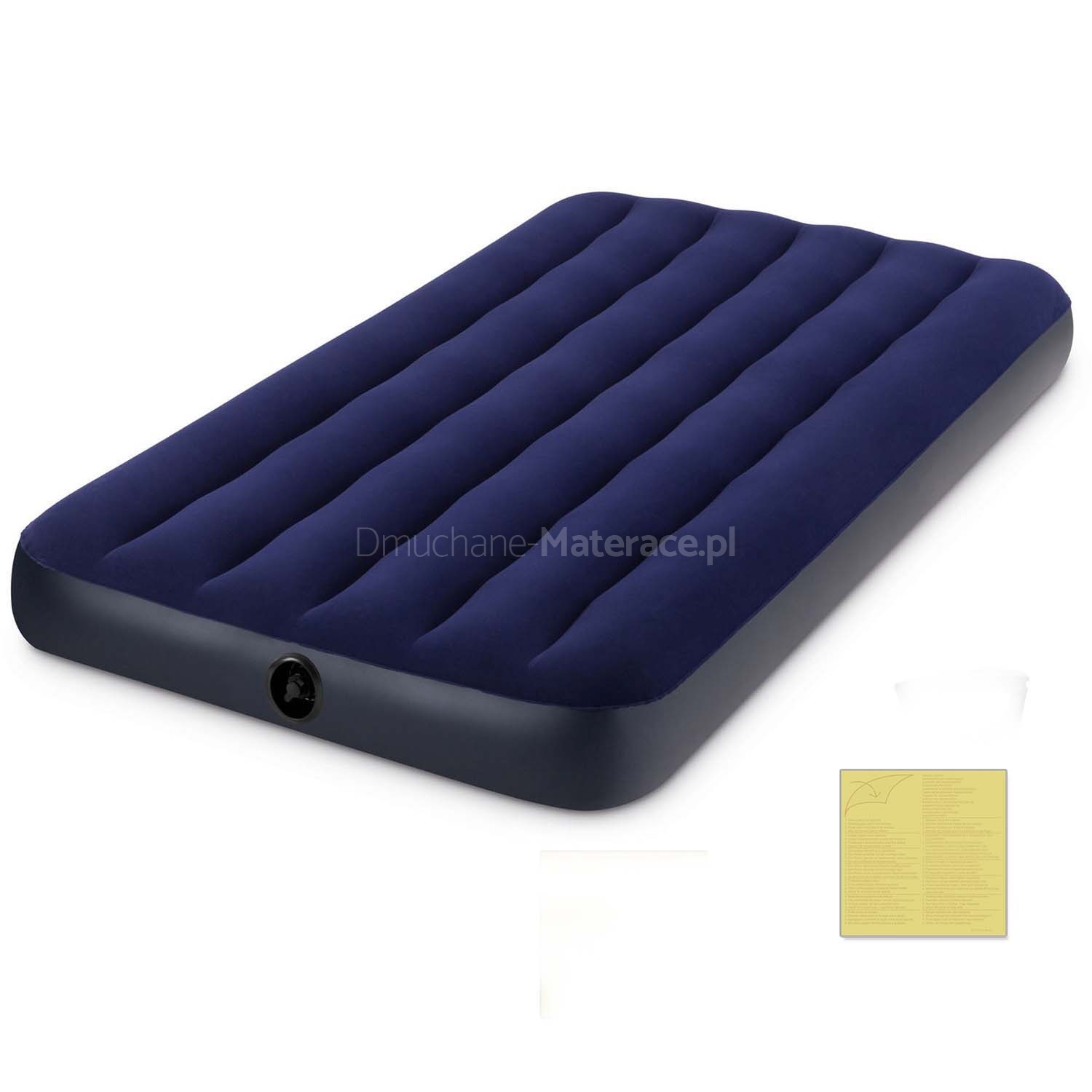 Materac dmuchany 191x99x22 cm jednoosobowy INTEX 68757